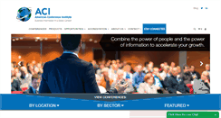Desktop Screenshot of americanconference.com